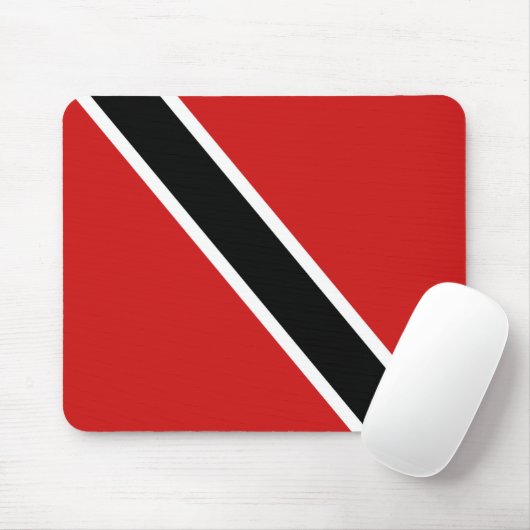 Trinidad en Tobago Flag Mousepad Muismat (Met muis)