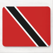 Trinidad en Tobago Flag Mousepad Muismat (Voorkant)