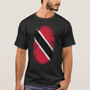 Trinidad en Tobago Flag Souvenir - Onderdruk T-shirt