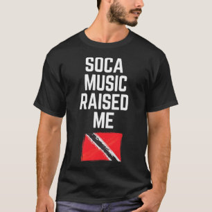 Trinidad en Tobago Gezegden Soca Trini Pride Flag T-shirt