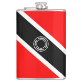 Trinidad en Tobago Heupfles (Voorkant)