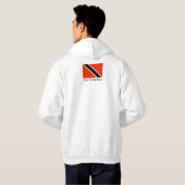 Trinidad en Tobago Hoodie (Achterkant volledig)