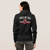 Trinidad en Tobago Hoodie (Achterkant volledig)