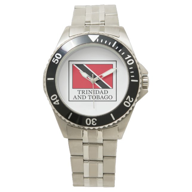 Trinidad en Tobago Horloge (Voorkant)