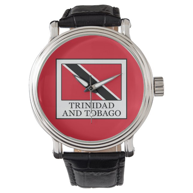 Trinidad en Tobago Horloge (Voorkant)