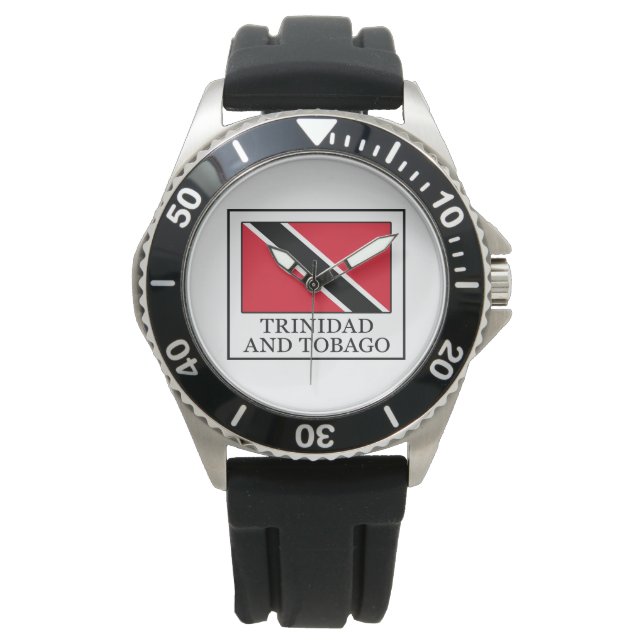 Trinidad en Tobago Horloge (Voorkant)