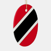 Trinidad en Tobago Keramisch Ornament (Rechts)