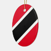 Trinidad en Tobago Keramisch Ornament (Links)