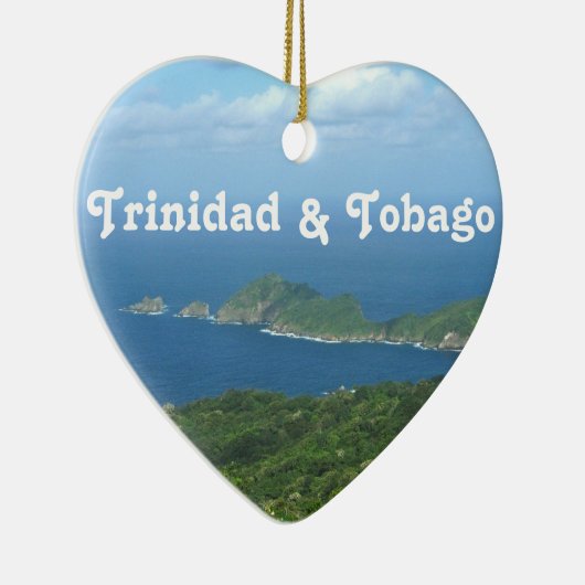 Trinidad en Tobago Keramisch Ornament (Rechts)