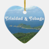 Trinidad en Tobago Keramisch Ornament (Voorkant)
