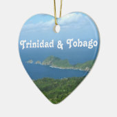 Trinidad en Tobago Keramisch Ornament (Links)