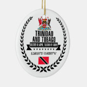Trinidad en Tobago Keramisch Ornament (Rechts)