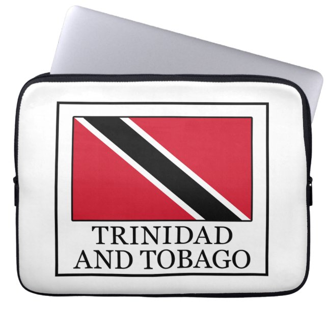 Trinidad en Tobago Laptop Sleeve (Voorkant)