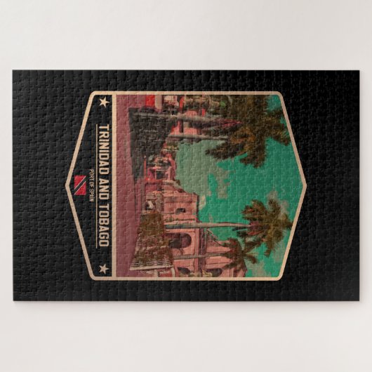 Trinidad en Tobago Legpuzzel (Horizontaal)