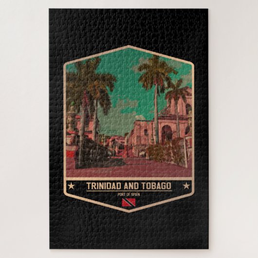 Trinidad en Tobago Legpuzzel (Verticaal)