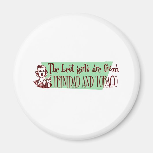 TRINIDAD EN TOBAGO MAGNEET (Voorkant)