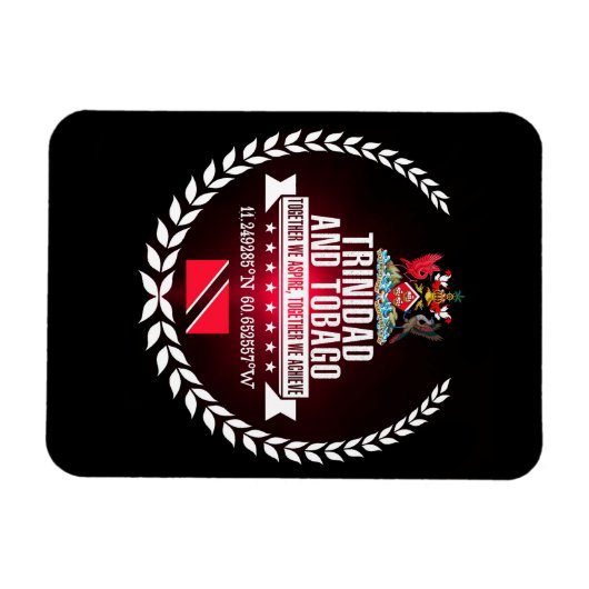 Trinidad en Tobago Magneet (Horizontaal)