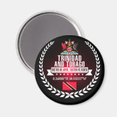 Trinidad en Tobago Magneet (Voorkant / Achterkant)