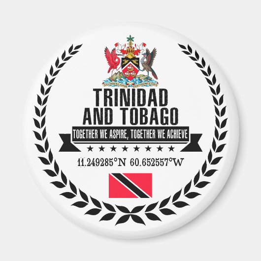 Trinidad en Tobago Magneet (Voorkant)