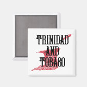 Trinidad en Tobago Magneet (Voorkant / Achterkant)