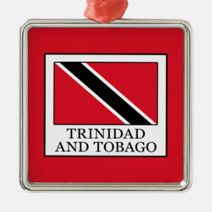 Trinidad en Tobago Metalen Ornament