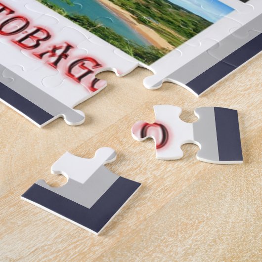 Trinidad en Tobago - Mozaïek - Legpuzzel (Zijkant)