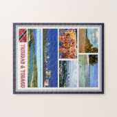 Trinidad en Tobago - Mozaïek - Legpuzzel (Horizontaal)