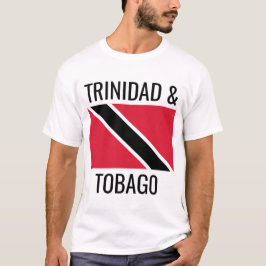 Trinidad en Tobago // Nationale vlag van een werel T-shirt