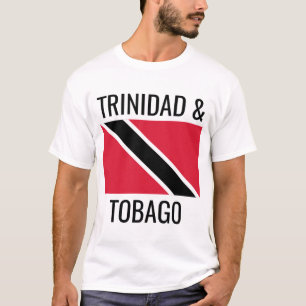 Trinidad en Tobago // Nationale vlag van een werel T-shirt