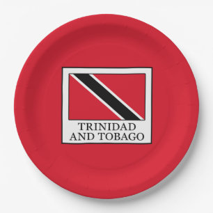 Trinidad en Tobago Papieren Bordje