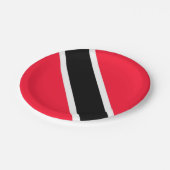 Trinidad en Tobago Papieren Bordje (Gekanteld)
