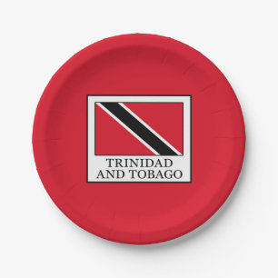 Trinidad en Tobago Papieren Bordje