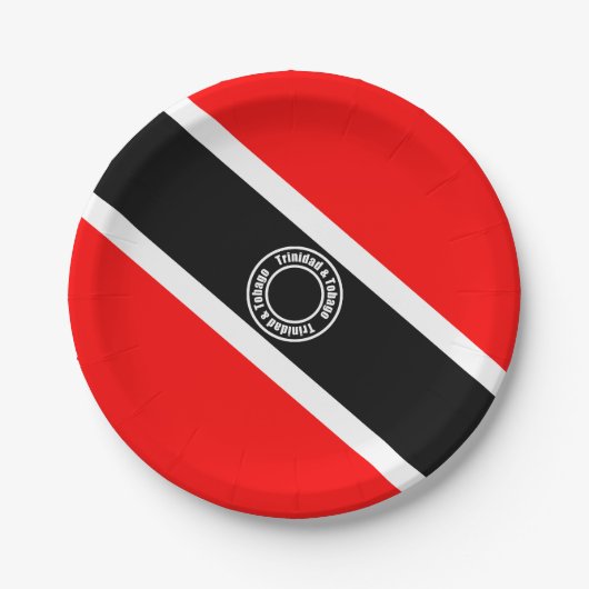 Trinidad en Tobago Papieren Bordje (Voorkant)