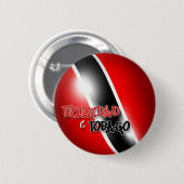Trinidad en Tobago Patriottische Button (Voorkant /achterkant)