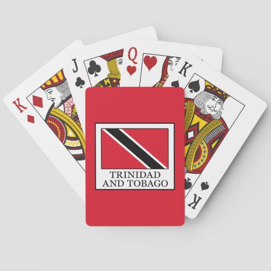 Trinidad en Tobago Pokerkaarten (Achterkant)