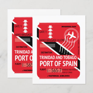 Trinidad en Tobago Port of Spain reis ticket