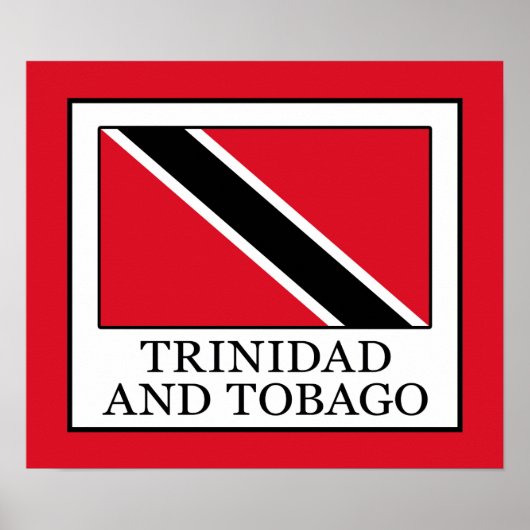 Trinidad en Tobago Poster (Voorkant)