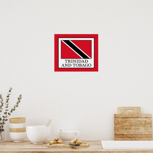 Trinidad en Tobago Poster (Keuken)