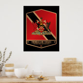 Trinidad en Tobago Poster (Keuken)