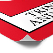 Trinidad en Tobago Poster (Hoek)