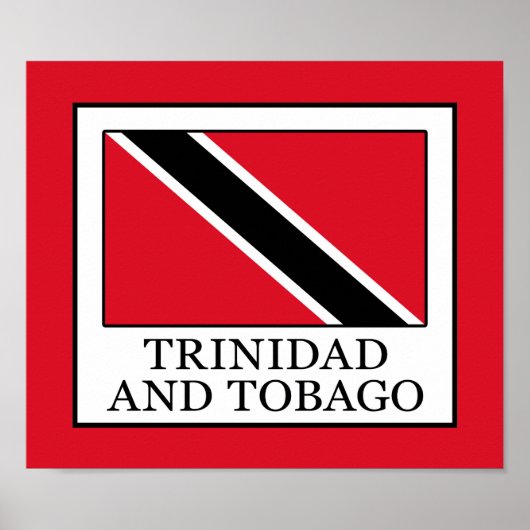 Trinidad en Tobago Poster (Voorkant)