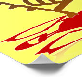 Trinidad en Tobago poster, afbeelding, drukwerk, g Poster (Hoek)