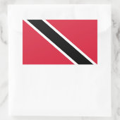 Trinidad en Tobago Rechthoekige Sticker (Tas)