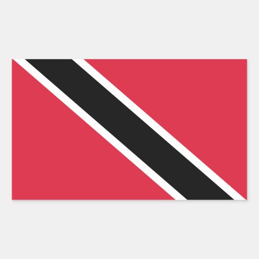 Trinidad en Tobago Rechthoekige Sticker (Voorkant)