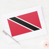 Trinidad en Tobago Rechthoekige Sticker (Envelop)