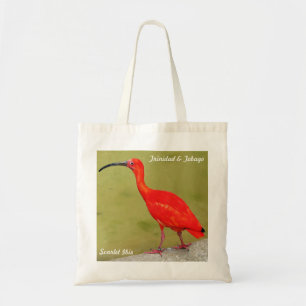 Trinidad en Tobago Red Scarlet Ibis Tote Bag