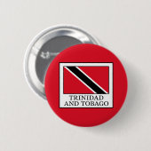 Trinidad en Tobago Ronde Button 5,7 Cm (Voorkant /achterkant)