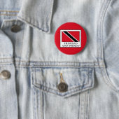Trinidad en Tobago Ronde Button 5,7 Cm (In situ)