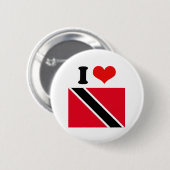 Trinidad en Tobago Ronde Button 5,7 Cm (Voorkant /achterkant)
