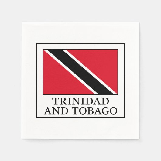 Trinidad en Tobago Servet (Voorkant)